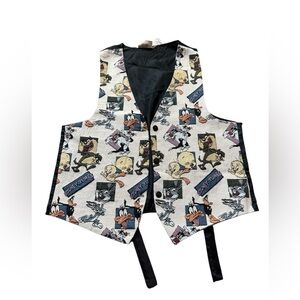 Vintage 90s licensed Looney Tunes vest, medium